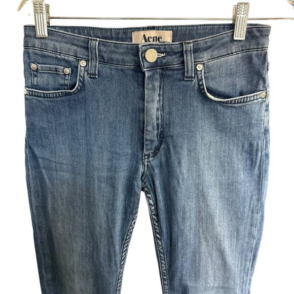 Acne Studios Flex S Atlantis Skinny Jeans Blue Size 28 - Picture 2 of 13